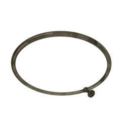 Chatsworth Traditional 800mm Diameter Antique Brass Circular Shower Curtain Rail