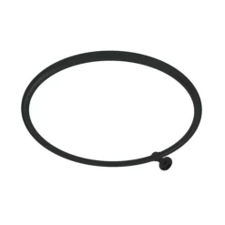 Chatsworth Traditional 800mm Diameter Matt Black Circular Shower Curtain Rail