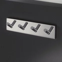 Smedbo House - Polished Chrome Quadruple Hook