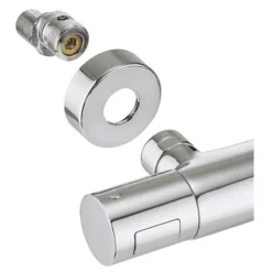 Crosswater Exposed Thermostatic Shower Unions With Integrated Shutoff