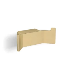 HIB Atto Brushed Brass Robe Hook