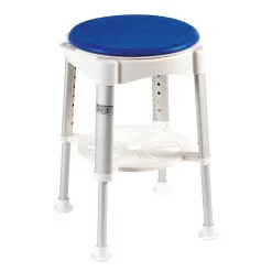 Drive DeVilbiss Bath Stool With Rotating Padded Seat