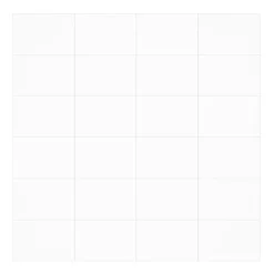 Multipanel Tile Effect Alpine White H2400 X W598mm Bathroom Wall Panel - Hydrolock Tongue And Groove