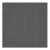 Multipanel Tile Effect Dust Grey H2400 X W598mm Bathroom Wall Panel - Hydrolock Tongue And Groove