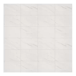 Multipanel Tile Effect Levanto Marble H2400 X W598mm Bathroom Wall Panel - Hydrolock Tongue And Groove -smedbo shop samp812 l