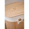 Victorian Plumbing Saroma Oval Bamboo Laundry Hamper - Natural