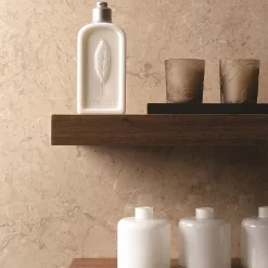 Showerwall Cappucchino Marble Waterproof Decorative Wall Panel - Various Size Options -smedbo shop showerwall cappucchino marble d1