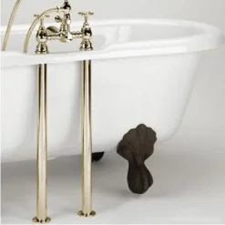 Bristan - Bath Pipe Shrouds - Gold