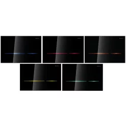 Geberit - Touchless Dual Flush For UP720 Cistern - Sigma80 - Black Glass 7 Geberit - Touchless Dual Flush For UP720 Cistern - Sigma80 - Black Glass -smedbo shop sigma80 d2n