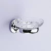 Silverdale Bathroom Silverdale Luxury Berkeley Crystal Soap Dish - Chrome