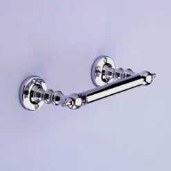 Silverdale Bathroom Silverdale Luxury Berkeley Toilet Roll Holder - Polished Chrome