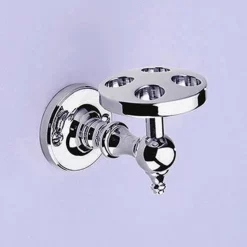 Silverdale Bathroom Silverdale Luxury Berkeley Toothbrush Holder - Polished Chrome