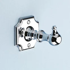 Silverdale Bathroom Silverdale Luxury Victorian Robe Hook - Polished Chrome