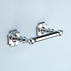Silverdale Bathroom Silverdale Luxury Victorian Toilet Roll Holder - Polished Chrome
