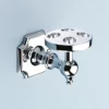 Silverdale Bathroom Silverdale Luxury Victorian Toothbrush Holder - Polished Chrome