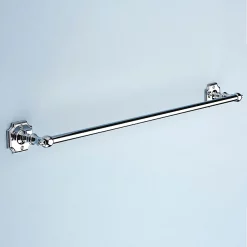 Silverdale Bathroom Silverdale Luxury Victorian Towel Rail (810mm Wide - Chrome)