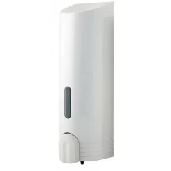 Euroshowers - Tall Single Liquid Dispenser - White