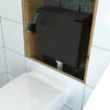 Viva Sanitary Fitting Viva Skylo Bottom & Side Entry Black Concealed Cistern
