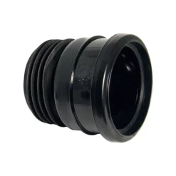FloPlast 110mm Black Universal Pipe Connector