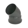 FloPlast 110mm Anthracite Grey 135° Single Socket Bend