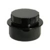 FloPlast 110mm Black Screwed Access Cap