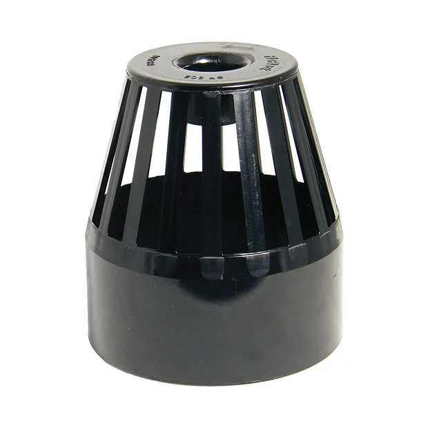 FloPlast 110mm Black Vent Terminal 1 FloPlast 110mm Black Vent Terminal