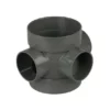 FloPlast 110mm Anthracite Grey Short Boss Pipe