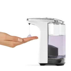 Simplehuman Liquid Sensor Pump Soap Dispenser - White 9 Simplehuman Liquid Sensor Pump Soap Dispenser - White -smedbo shop st1018 d3