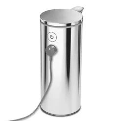 Simplehuman Rechargeable Liquid Sensor Pump Soap Dispenser - Polished Steel -smedbo shop st1044 d2