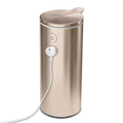 Simplehuman Rechargeable Liquid Sensor Pump Soap Dispenser - Rose Gold Steel -smedbo shop st1046 d2