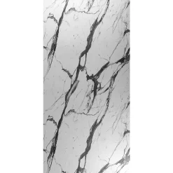 Showerwall Bianco Carrara Waterproof Decorative Wall Panel - Various Size Options -smedbo shop swbiacar d3
