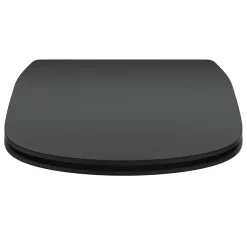 Ideal Standard Tesi Silk Black Soft Close Thin Toilet Seat & Cover 8 Ideal Standard Tesi Silk Black Soft Close Thin Toilet Seat & Cover -smedbo shop t3527v3 d1