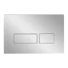 Crosswater MPRO Chrome Dual Flush Plate