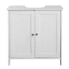 Victorian Plumbing Tongue And Groove Under Basin Cabinet - White