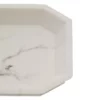 Trafalgar Grey Marble Effect Polyresin Soap Dish