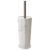 Trafalgar Grey Marble Effect Polyresin Toilet Brush Holder