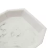 Trafalgar Grey Marble Effect Polyresin Bathroom Accessories Tray