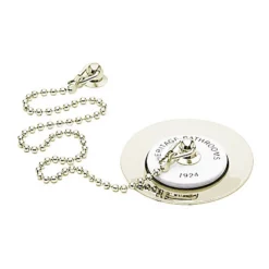 Heritage Bathroom Heritage - Ornate Basin Waste With Porcelain Plug - Vintage Gold