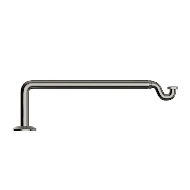 Heritage Bathroom Heritage Shallow Trap Bath Waste - Brushed Nickel 1 Heritage Bathroom Heritage Shallow Trap Bath Waste - Brushed Nickel