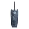 Trafalgar Anthracite Marble Effect Polyresin Toilet Brush Holder