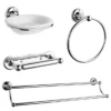 Victorian Plumbing Traditional 4-Piece Bathroom Accessory Pack