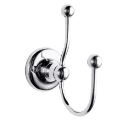 Hudson Reed Traditional Chrome Double Robe Hook