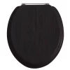 Heritage Bathroom Heritage - Standard Toilet Seat With Chrome Hinges - Various Colour Options