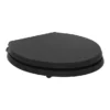 Ideal Standard Waverley Black Standard Toilet Seat & Cover