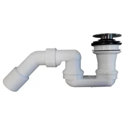 Villeroy & Boch Villeroy And Boch Click Clack Bath Waste And Trap - Chrome