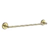 Smedbo Villa Single Towel Rail - Polished Brass