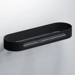 Venice Black 315mm Shower Basket