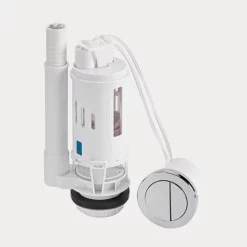 Venice Concealed WC Cistern With Gunmetal Grey Push Button Flush -smedbo shop vccgmt d1