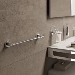 Venice Chrome 330mm Towel Rail