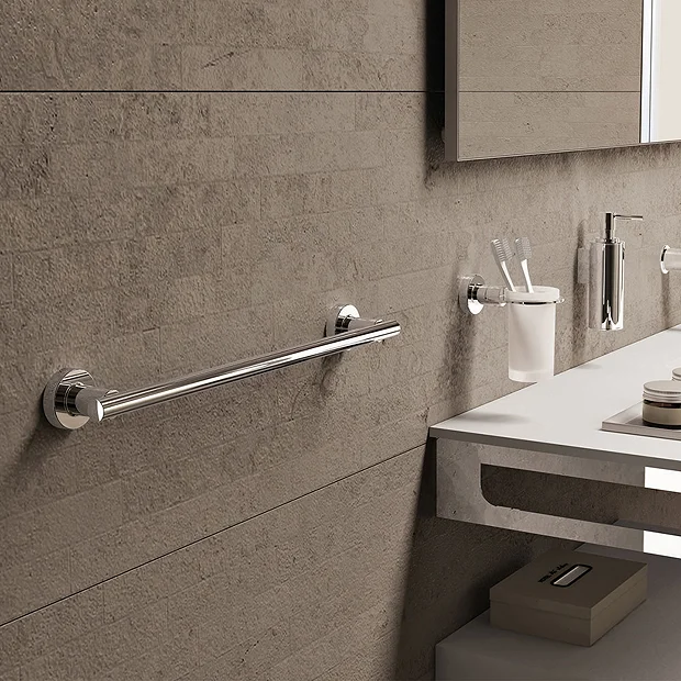 Venice Chrome 330mm Towel Rail 1 Venice Chrome 330mm Towel Rail